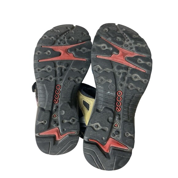 ECCO Women’s Yucatan Outdoor Sandals Size 36 EU 5-5.5 US Multi Color Hiking - Picture 9 of 9